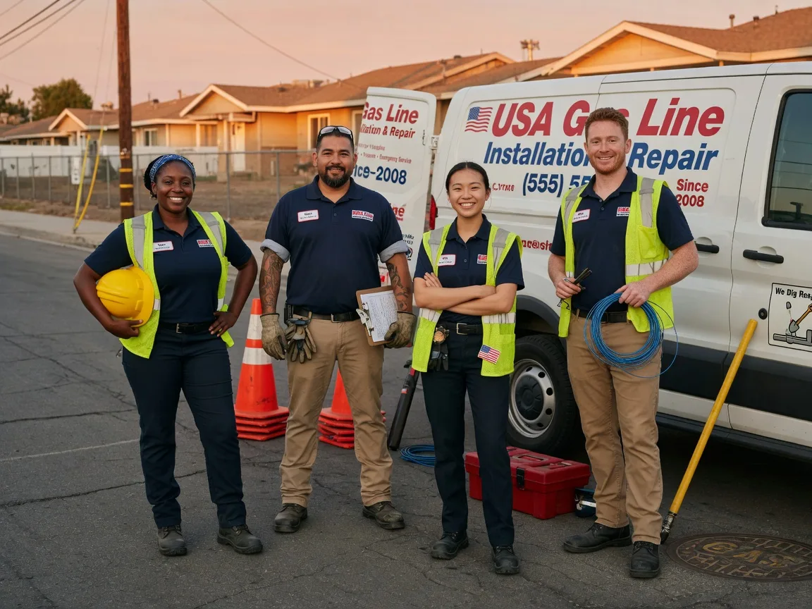 Gas Line Installation company in Ringle, WI